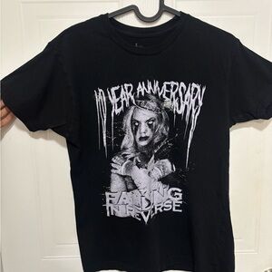 Black and White Band Tee